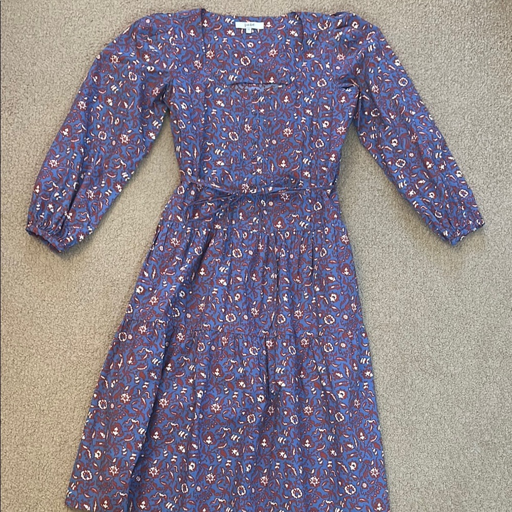 Joie Floral Long Sleeve Dress